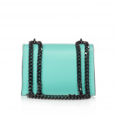 Geanta dama de umar din piele naturala DiAmanti Asti Turchese Fina Geanta dama de umar din piele naturala DiAmanti Asti Turchese Fina